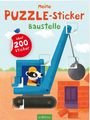 : Meine Puzzle-Sticker - Baustelle, Buch