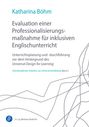 Katharina Böhm: Evaluation einer Professionalisierungsmaßnahme für inklusiven Englischunterricht, Buch