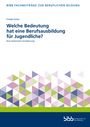 Friedel Schier: Welche Bedeutung hat eine Berufsausbildung für Jugendliche?, Buch
