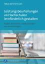 Tobias Zimmermann: Leistungsbeurteilungen an Hochschulen lernförderlich gestalten, Buch
