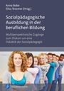 "Anna Bobe, Elisa Tessmer (Hrsg.) Sozialpädagogische Ausbildung. Junge Erwachsene stehen in einer Reihe und lächeln."
