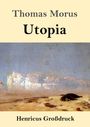 Thomas Morus: Utopia (Großdruck), Buch