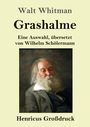 Walt Whitman: Grashalme (Großdruck), Buch