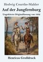 Hedwig Courths-Mahler: Auf der Jungfernburg (Großdruck), Buch