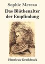 Sophie Mereau, das Blüthenalter der Empfindung. Henricus Großdruck. Illustration eines Profils einer Frau in Sepia-Tönen.