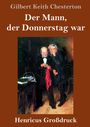 „Der Mann, der Donnerstag war“ von Gilbert Keith Chesterton. Zwei ältere Männer stehen beisammen.