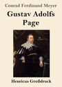 „Conrad Ferdinand Meyer: Gustav Adolfs Page. Henricus Großdruck.“ Ein historisches Porträt eines Mannes in Rüstung.
