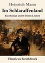 "Heinrich Mann, Im Schlaraffenland, Ein Roman unter feinen Leuten, Henricus Großdruck." Jugendlicher in einem Café.