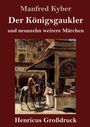 Manfred Kyber: "Der Königsgaukler und neunzehn weitere Märchen." Illustration: Szene mit Pferd und Männern vor Gebäuden.