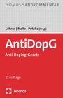 : Anti-Doping-Gesetz: AntiDopG, Buch