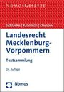 : Landesrecht Mecklenburg-Vorpommern, Buch