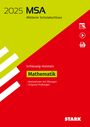 : STARK Original-Prüfungen und Training MSA 2025 - Mathematik - Schleswig-Holstein, Buch,Div.