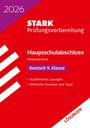 : STARK Lösungen zu Deutsch 9. Klasse - Hauptschulabschluss 2026 Niedersachsen - Prüfungsvorbereitung, Buch