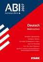 "ABI! 2027 Auf einen Blick. Deutsch Niedersachsen. Erpenbeck: Heimsuchung, Sibirien. Hoffmann: Die Bergwerke zu Falun. Tieck: Der Runenberg, Des Lebens Überfluss. Sprache in politisch-gesellschaftlichen Verwendungszusammenhängen. STARK."

Ein blau-rotes Design mit diagonalen Linien.