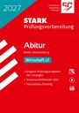 Cover für Abiturvorbereitung 2027 in Wirtschaft, Baden-Württemberg. Features: Original-Aufgaben, Schwerpunkte, interaktives Training.