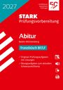 „STARK Prüfungsvorbereitung Abitur Baden-Württemberg Französisch BF/LF 2027“, rote und türkisfarbene Gestaltung.