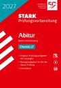 "2027 STARK Prüfungsvorbereitung. Abitur Baden-Württemberg Chemie LF. Rotes Cover, weißer Text, Logo 50 Jahre STARK."