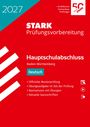 50 Jahre STARK, STARK Prüfungsvorbereitung, Hauptschulabschluss Deutsch, Baden-Württemberg, 2027. Rotes Design.