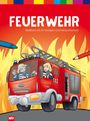 : Feuerwehr - Malblock mit 24 Vorlagen zum Heraustrennen, Buch