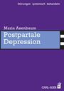 "Störungen systemisch behandeln", Titel: "Postpartale Depression" von Maria Asenbaum, lila Hintergrund, Logo unten.