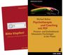 Zwei Buchcover: Links "Bitte klopfen!" von Michael Bohne, rechts "Psychotherapie und Coaching mit PEP" von Michael Bohne.