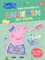 Schwager & Steinlein Verlag: Peppa Pig Mein Stickerbuch Anziehen mit Peppa, Buch