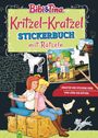 Schwager & Steinlein Verlag: Bibi & Tina: Kritzel-Kratzel Stickerbuch mit Rätseln, Buch