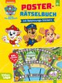 Schwager & Steinlein Verlag: PAW Patrol Poster-Rätselbuch mit Belohnungs-Stickern, Buch