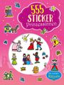 : 555 Sticker Prinzessinnen, Buch