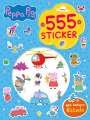 : Peppa Pig 555 Sticker, Buch
