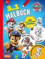 PAW Patrol 3-in-1 Malbuch I Ab 4 Jahren, Buch
