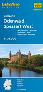 : Radkarte Odenwald Spessart West (RK-HES08), KRT