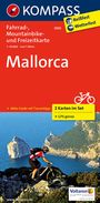 : KOMPASS Fahrradkarte 3500 Mallorca (2 Karten im Set) 1:70.000, KRT