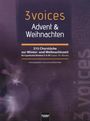 3 voices Advent & Weihnachten, Buch