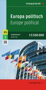 Europa politisch 1 : 3 500 000. Autokarte / Laufzeit bis 2022, KRT