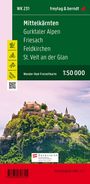 : Mittelkärnten, Gurktaler Alpen, Friesach, Feldkirchen, St. Veit an der Glan 1 : 50 000. WK 231, KRT
