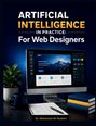 "Artificial Intelligence in Practice: For Web Designers" steht oben. Darunter ein Schreibtisch mit Monitor, Notizbuch und Tasse.