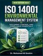 "New Edition 2026. ISO 14001 Environmental Management System. Document Control and Compliance Essentials. Dr. Mohamed-Ali Ibrahim." 

Illustration eines Ordners mit einem Blatt und Erde. Im Hintergrund Naturmotiv.