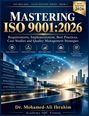 "Mastering ISO 9001:2026" steht oben. Unten ein Globus und eine Stadt. Autor: Dr. Mohamed-Ali Ibrahim. Globale Vernetzung.