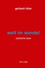 Gerhard Rühm: welt im wandel, Buch
