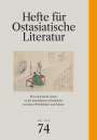 : Hefte für ostasiatische Literatur 74, Buch
