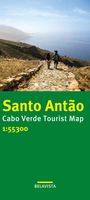: Santo Antão Cabo Verde Tourist Map 1:55300, KRT
