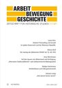 ARBEIT BEWEGUNG GESCHICHTE. 2026/III. Aufsätze zu Arbeit und Widerstand. Metropol-Logo unten links.