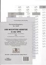 Constantin Dürckheim: DürckheimRegister® 108 WICHTIGE §§ in der ZPO, ohne Stichworte, Div.