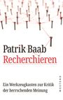 Patrik Baab: Recherchieren, Buch