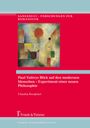 Claudia Burghart: Paul Valérys Blick auf den modernen Menschen - Experiment einer neuen Philosophie, Buch