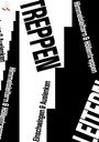 Texte: "TREPPEN", "Himmelsleitern & Höllentreppen", "Einschwingen & Auslenken". Schräg angeordnet. Oben links rote Schuhe.