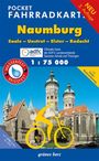 Pocket-Fahrradkarte Naumburg, Saale-Unstrut-Elster-Radacht 1:75.000, KRT