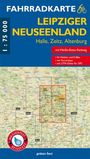 : Fahrradkarte Leipziger Neuseenland 1:75.000, KRT