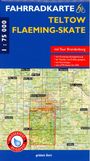 Fahrradkarte Teltow, Flaeming-Skate, KRT